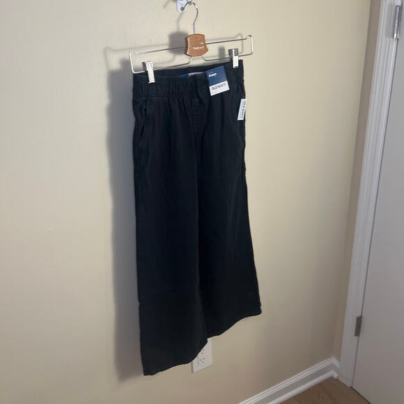 Old Navy Girls High Waisted Baggy Wide Leg Pull on Jeans Size Large (10-12) - Picture 4 of 6